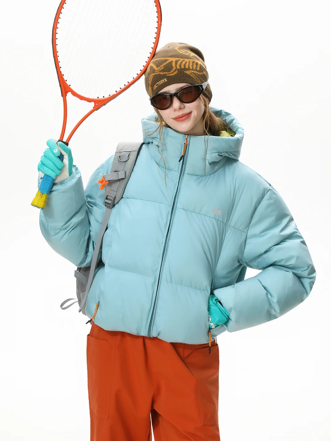 多巴胺撞色|轻量化保暖短棉服