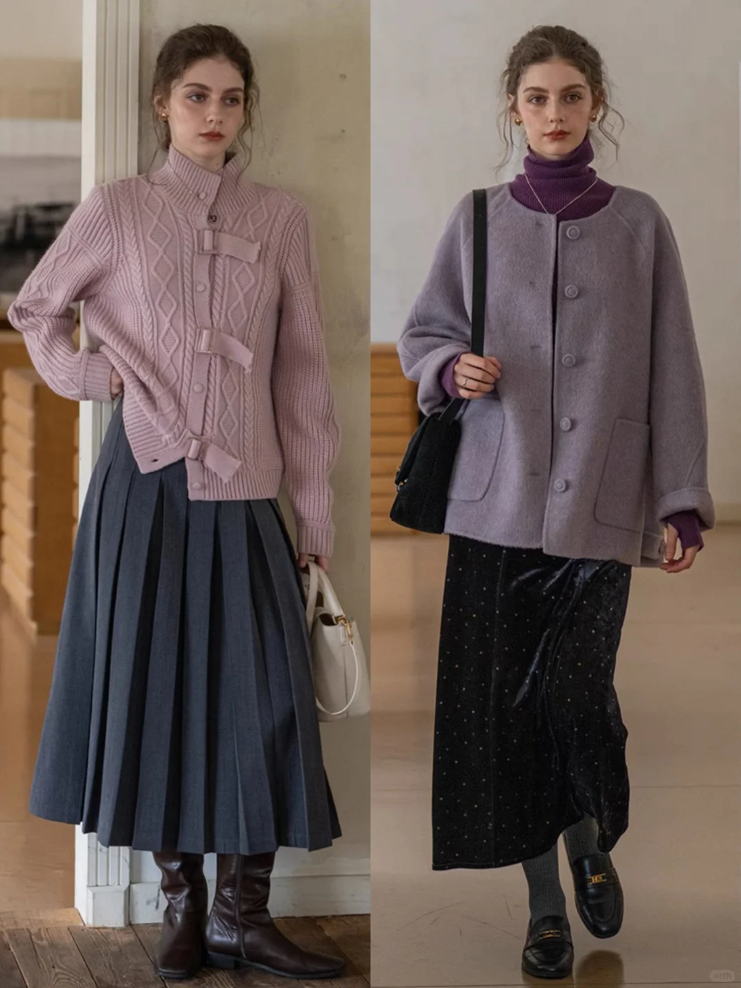 秋冬穿什么 | 法式复古通勤电影感穿搭