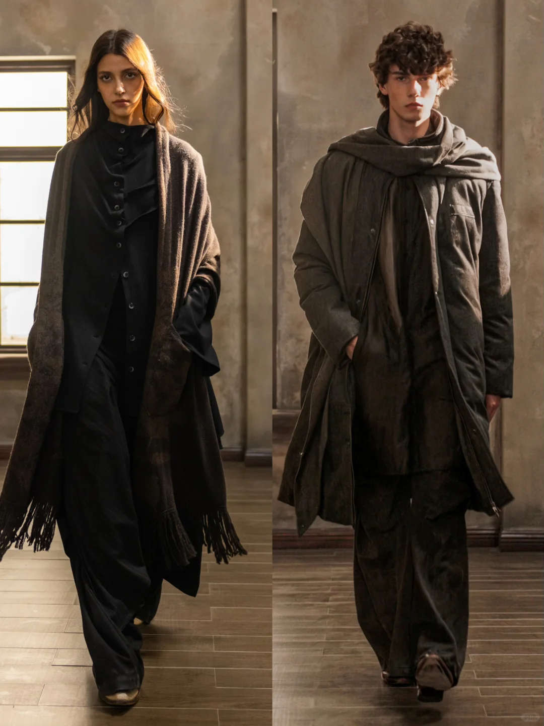 “山本耀司式”无性别穿搭：凌鸦