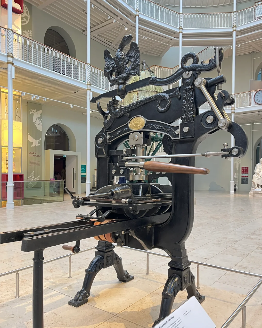 分享一台的哥伦比亚印刷机