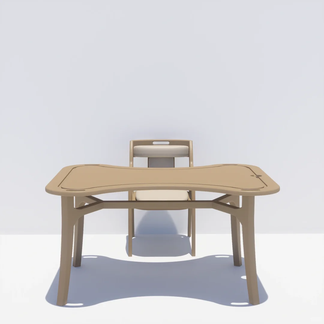 适老化桌椅设计