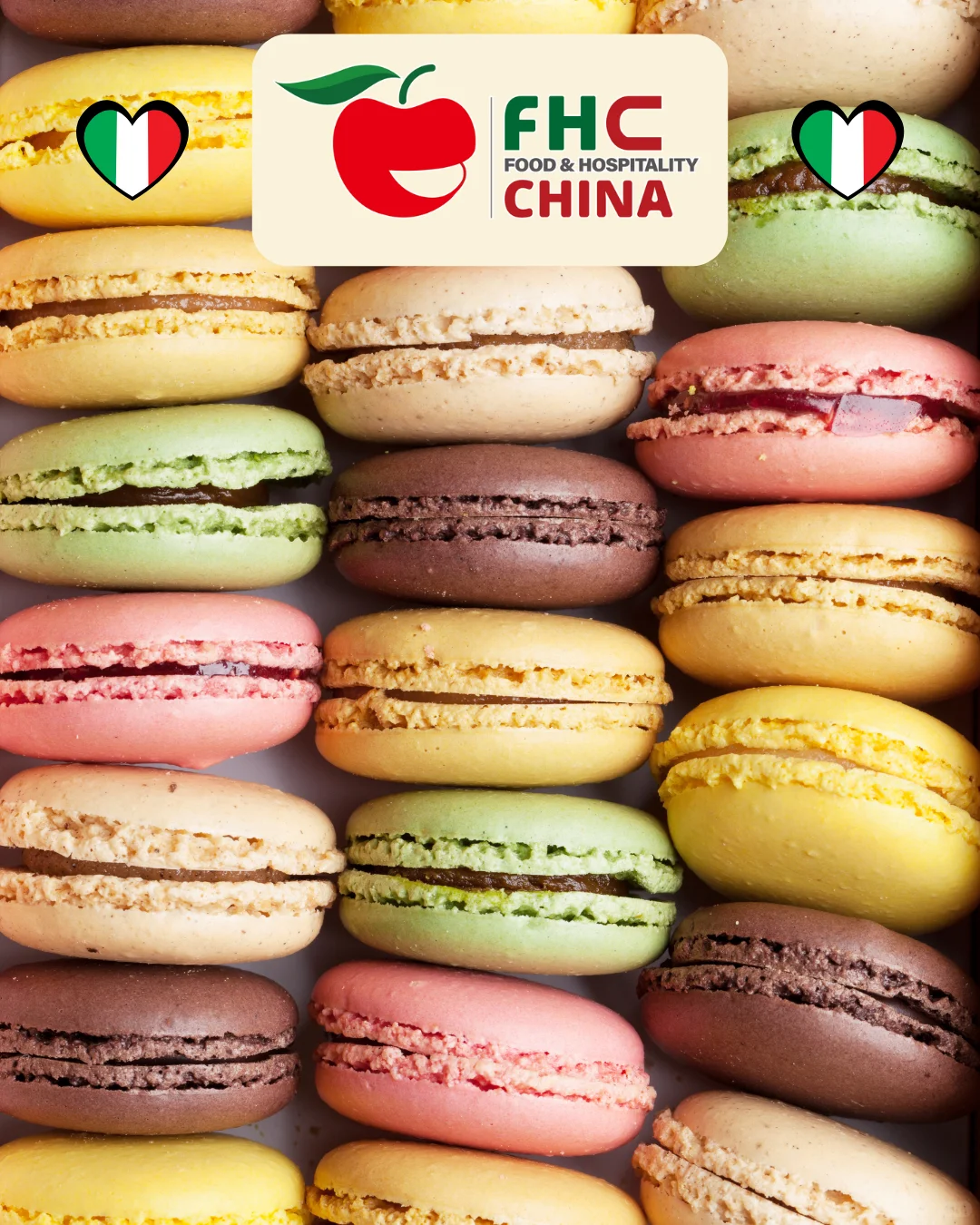 ??意大利甜品控集合！上海食品展我们来啦