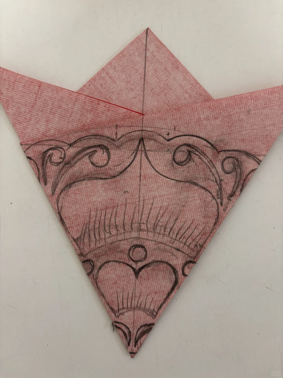 手工剪纸#六折剪纸