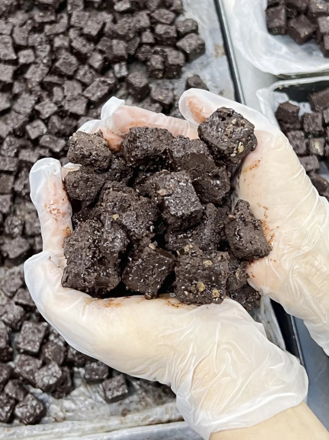 跳跳糖布朗尼脆块原材料 烘焙新爆款