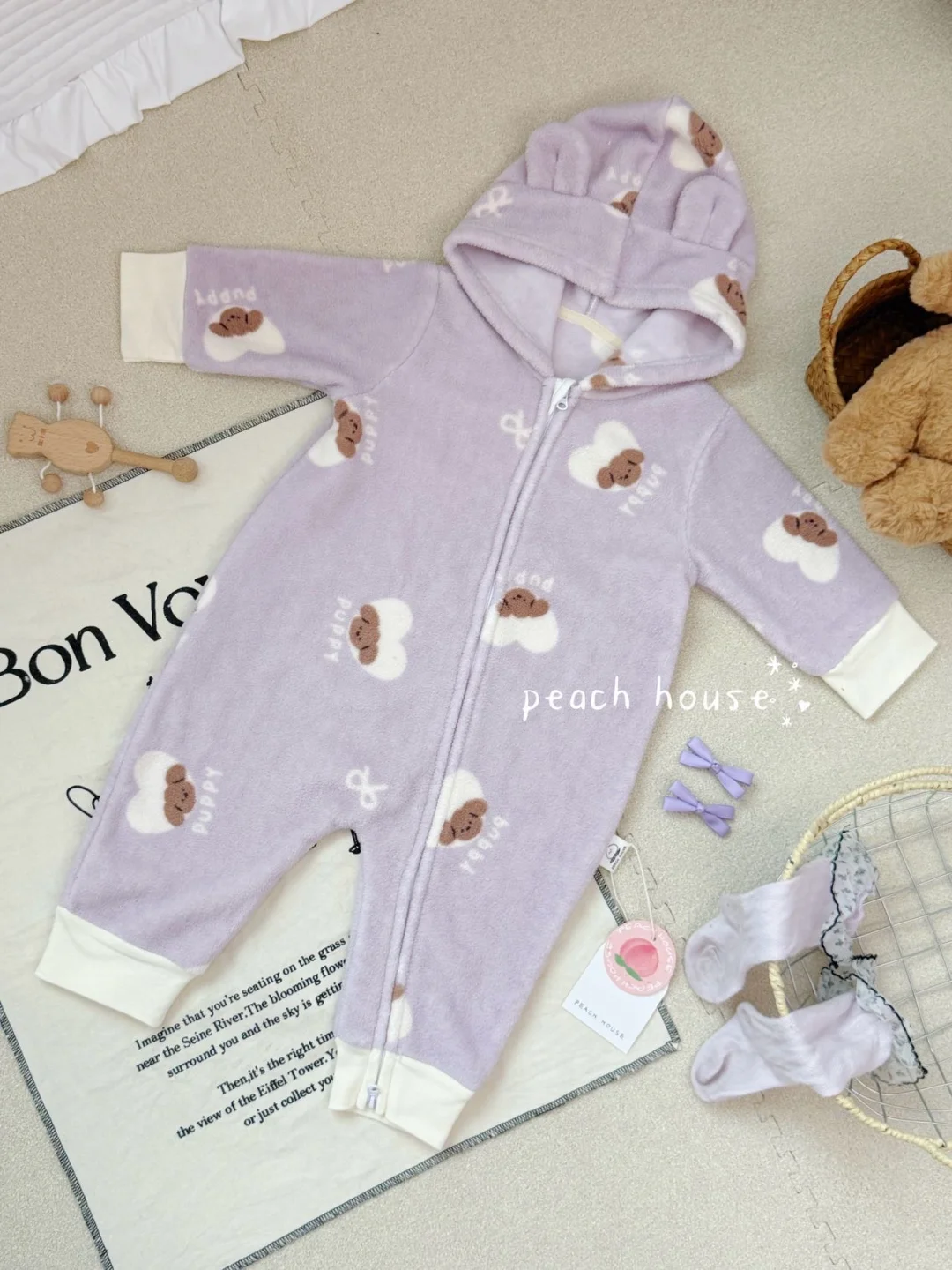 300g加厚雪粒绒长爬上新了?