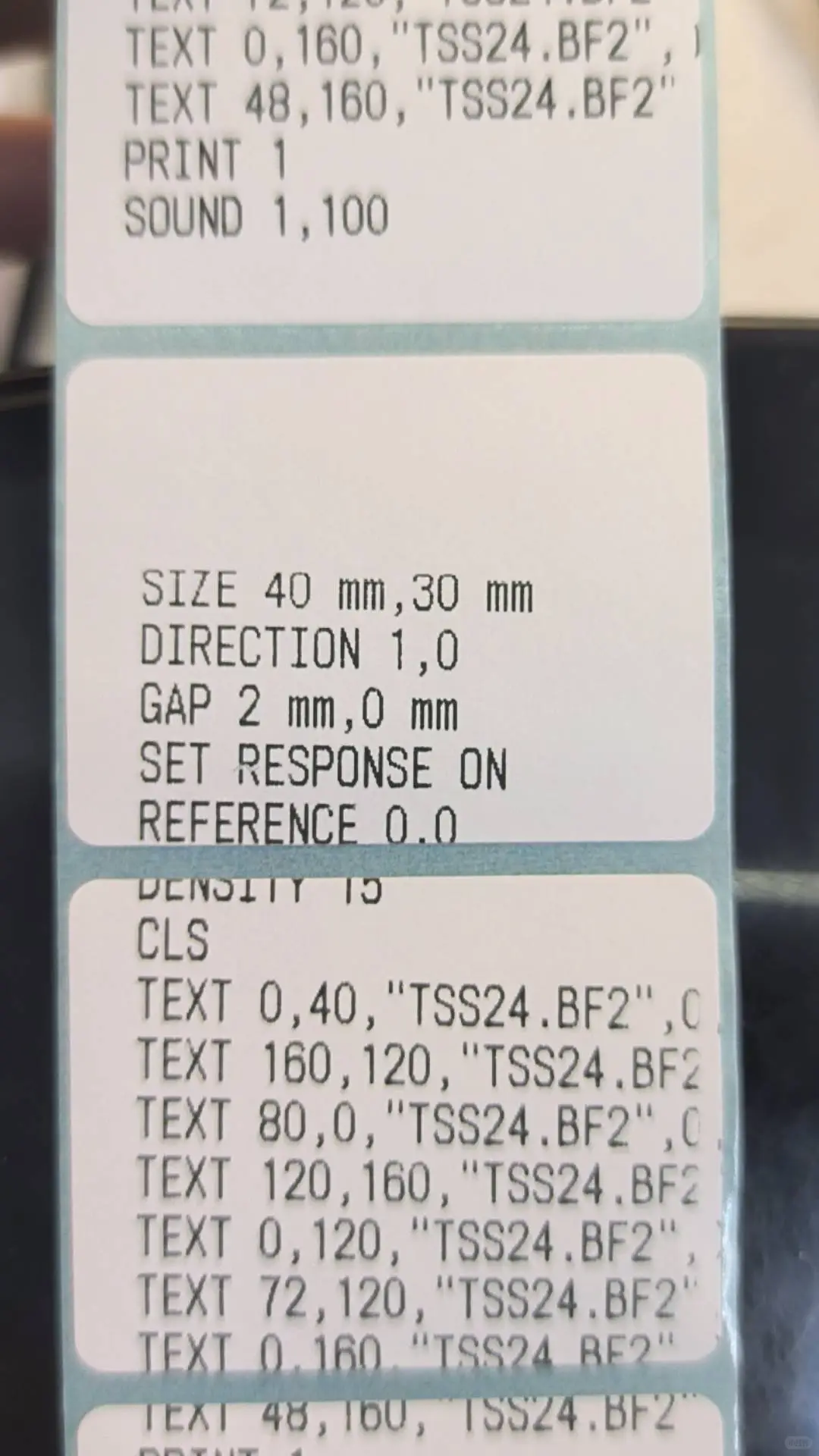 打印机标签乱码