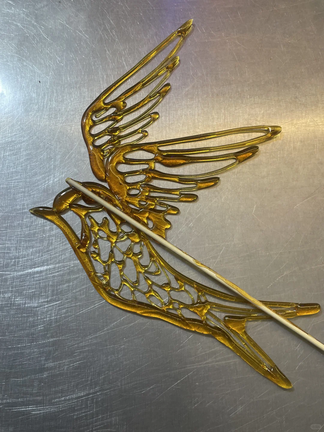 甜到心坎福州东百非遗糖画春节现场教你画龙