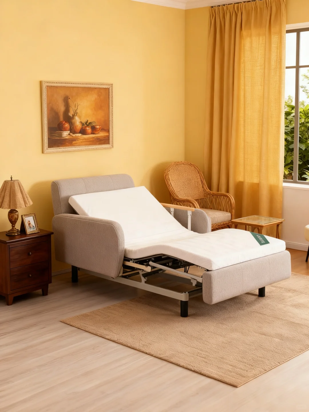 ?给长辈的“智能孝心床”!护理床把痛点解决