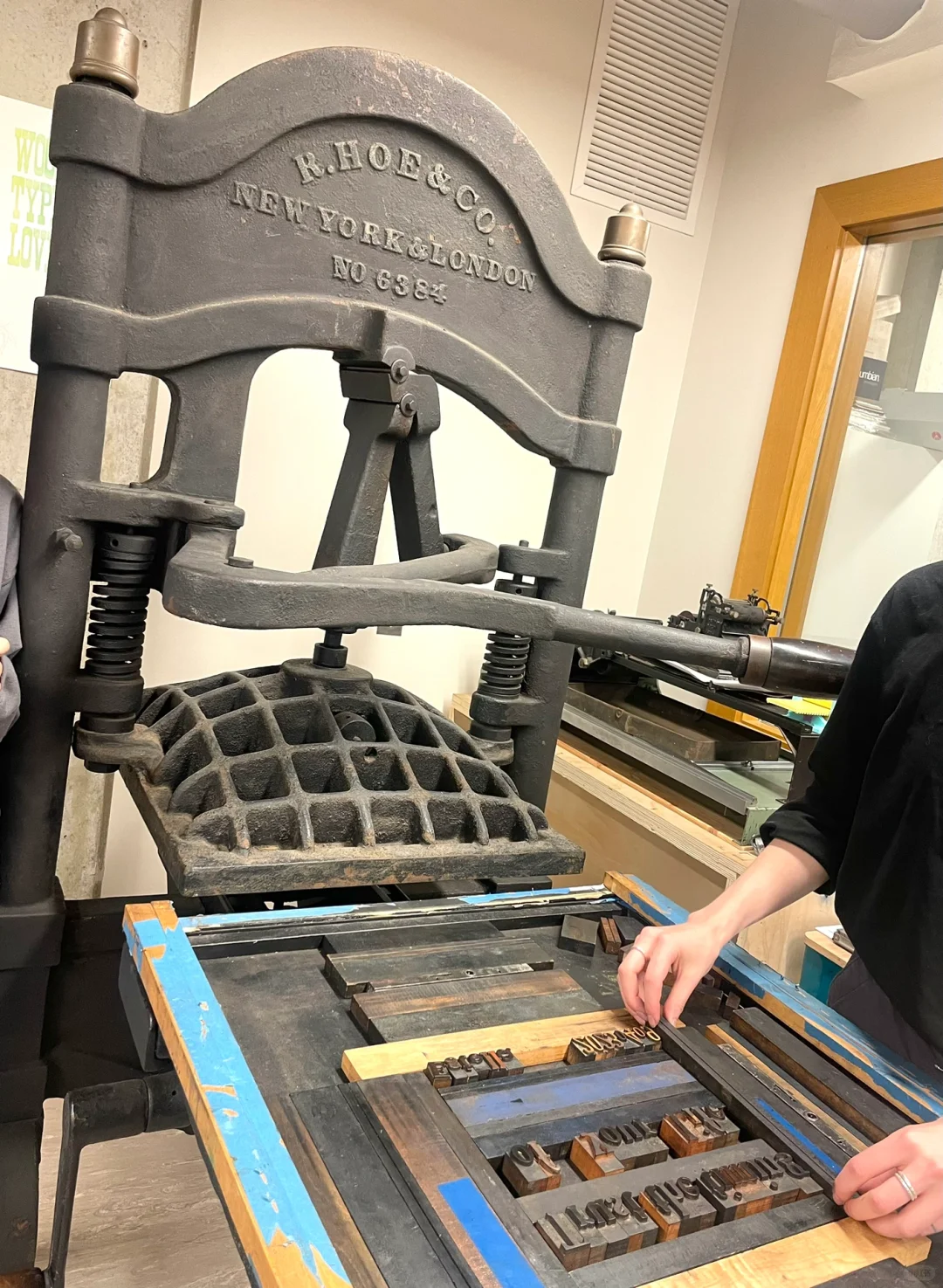 ✏️活字印刷机初体验~letter press活版~