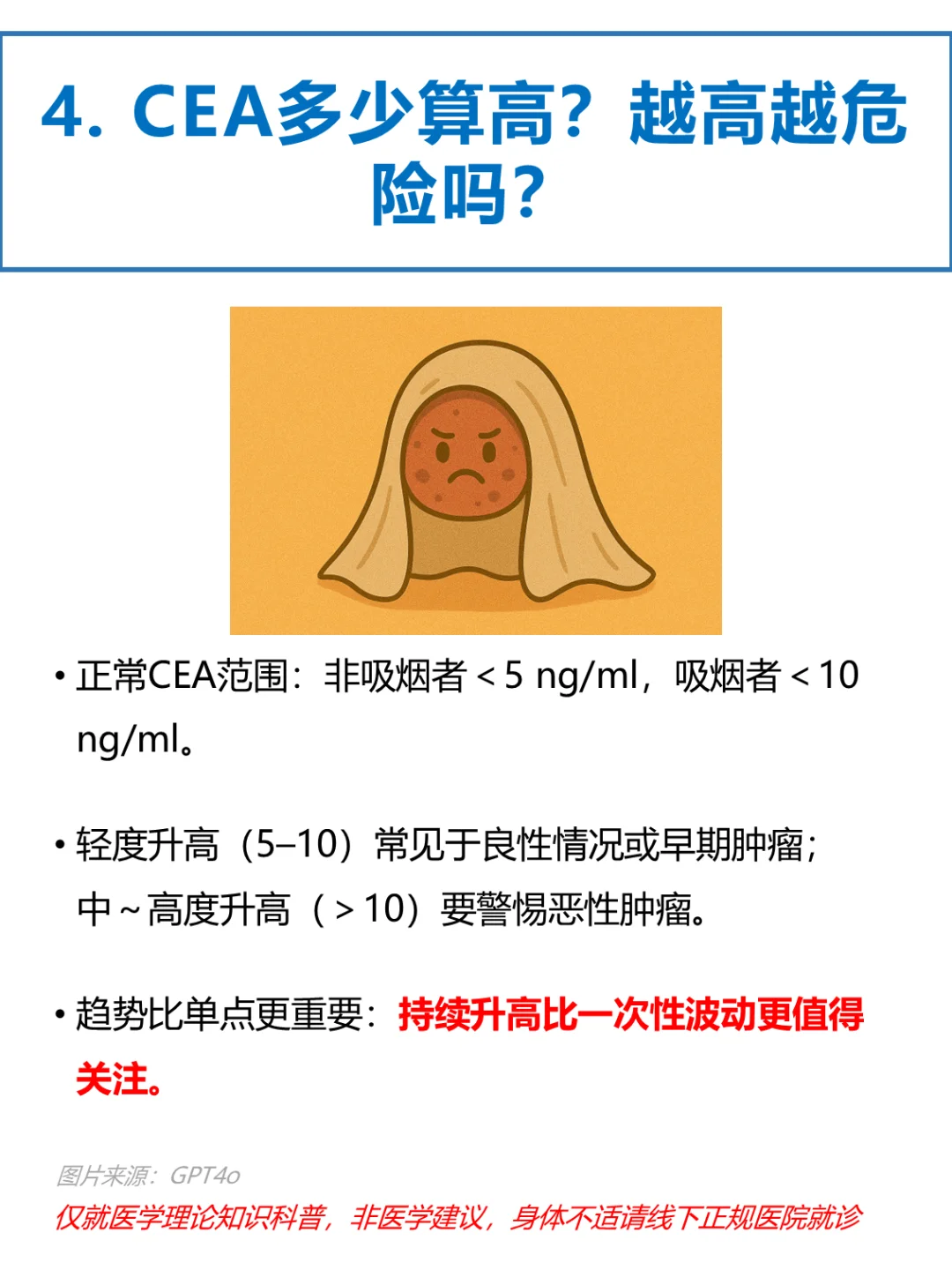 ? 体检癌胚抗原CEA升高，一查吓一跳？