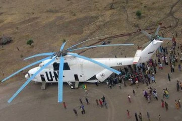 俄罗斯“米-26”重型运输直升机