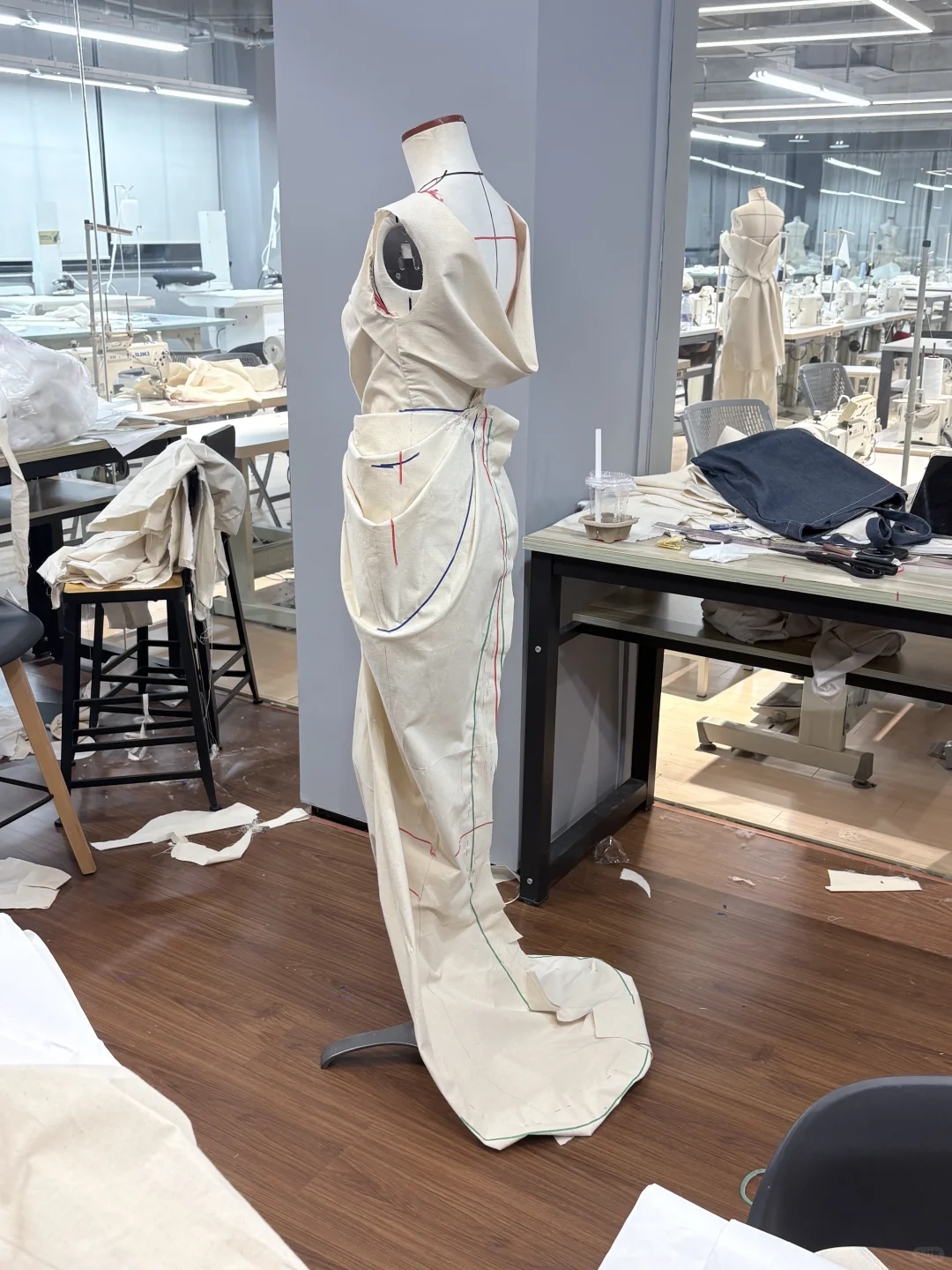 大二第一件立裁作品✌️