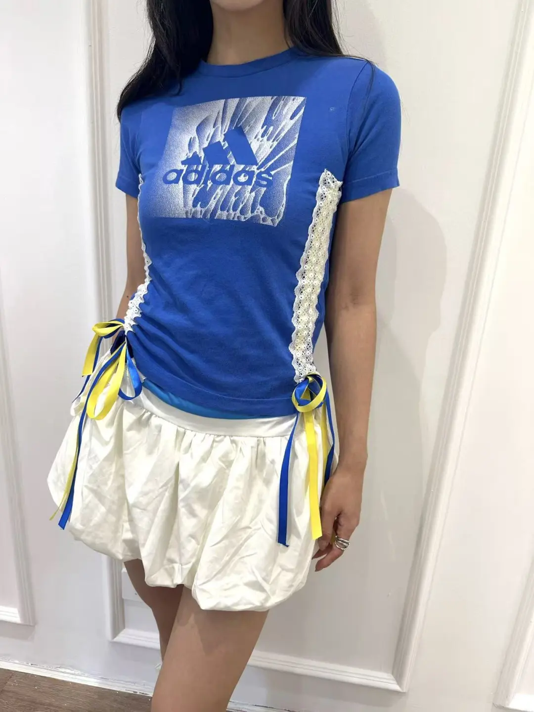 谁懂阿迪T爆改抽绳的魅力