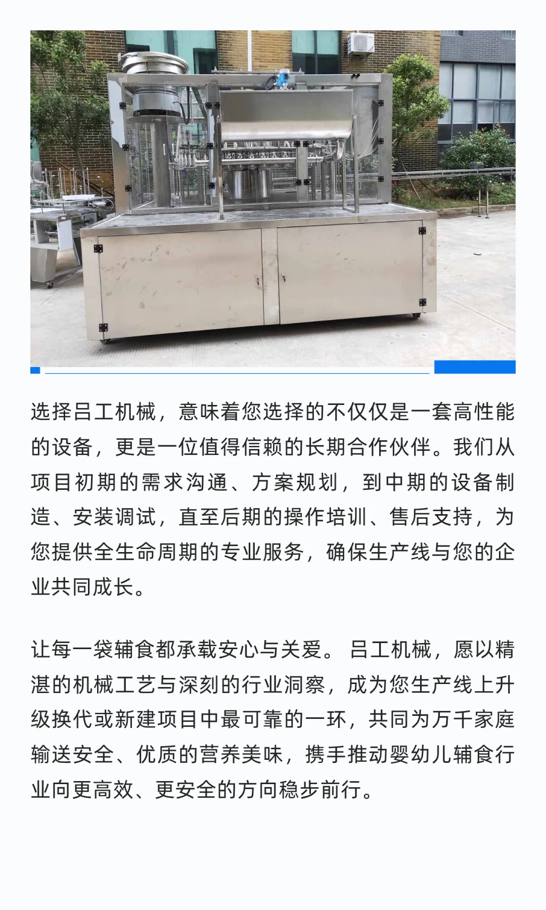 专注·精准·可靠：蔬菜果泥灌装生产线定制