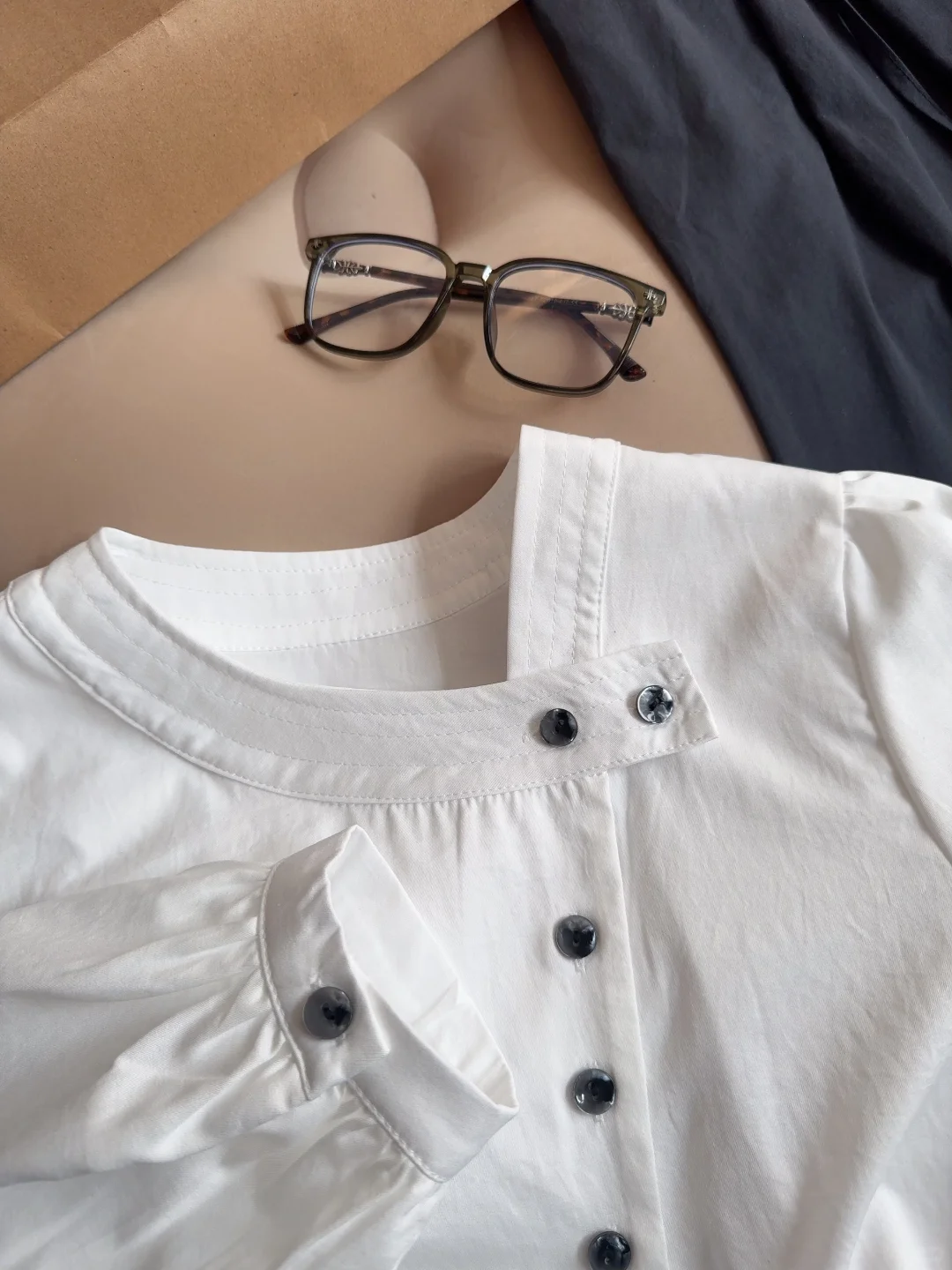 谁懂！这件衬衫的含金量！法式优雅风yyds