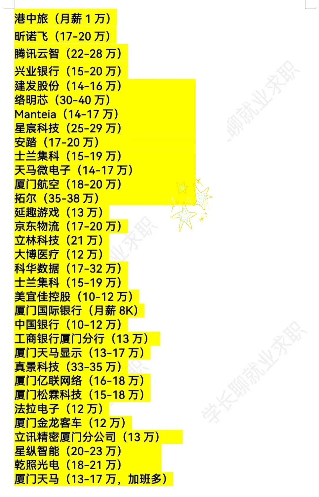 福建厦门优秀企业名录❗