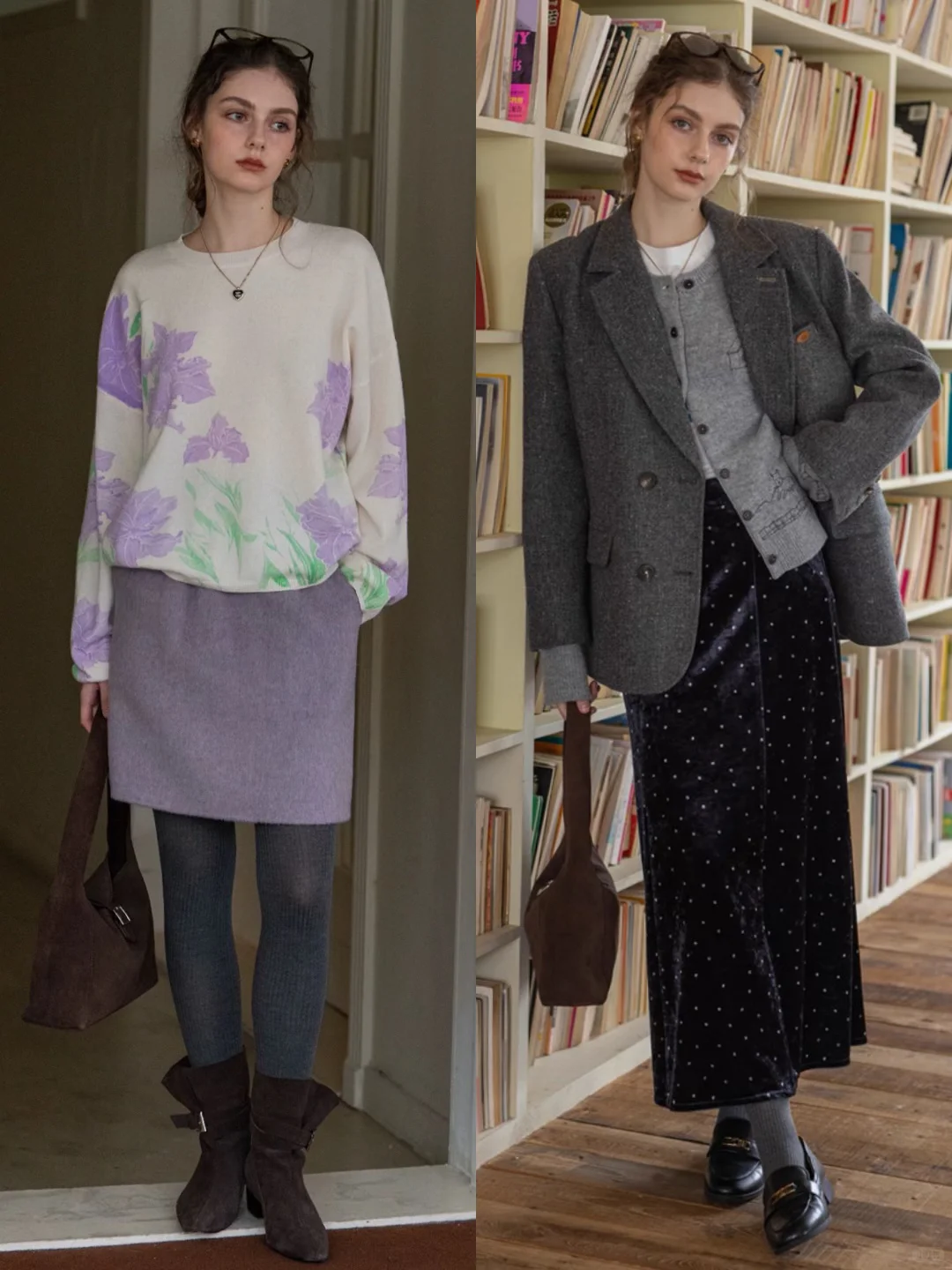 秋冬穿什么 | 法式复古通勤电影感穿搭