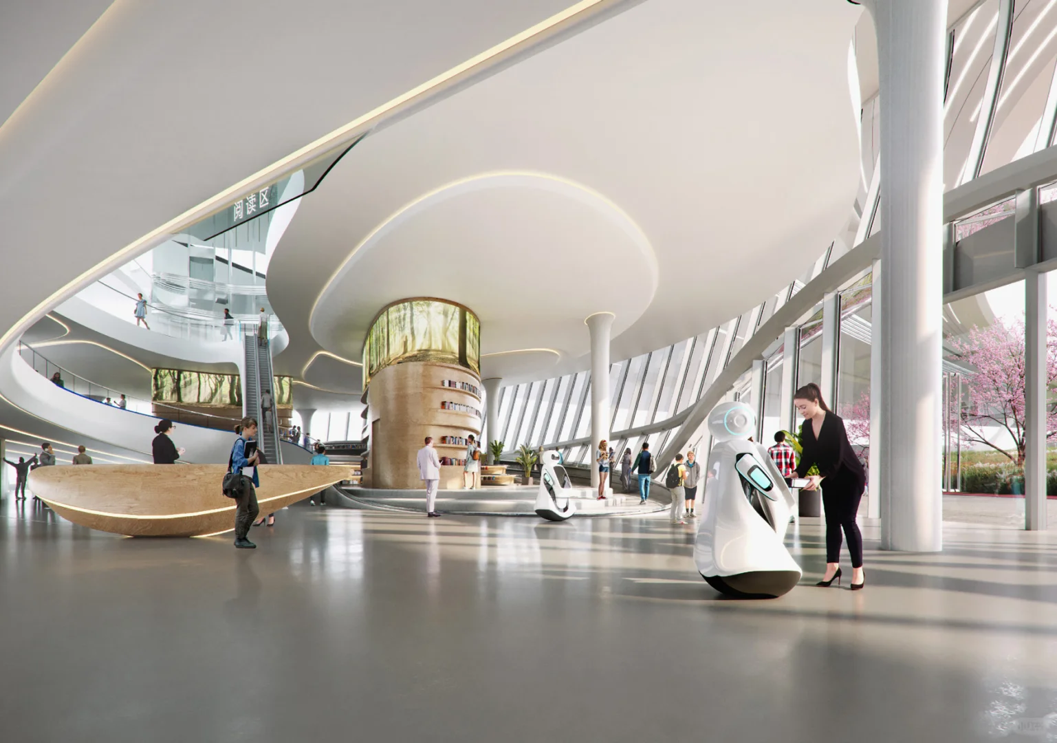 扎哈事务所丨涌川泾河新城国际文化艺术中心