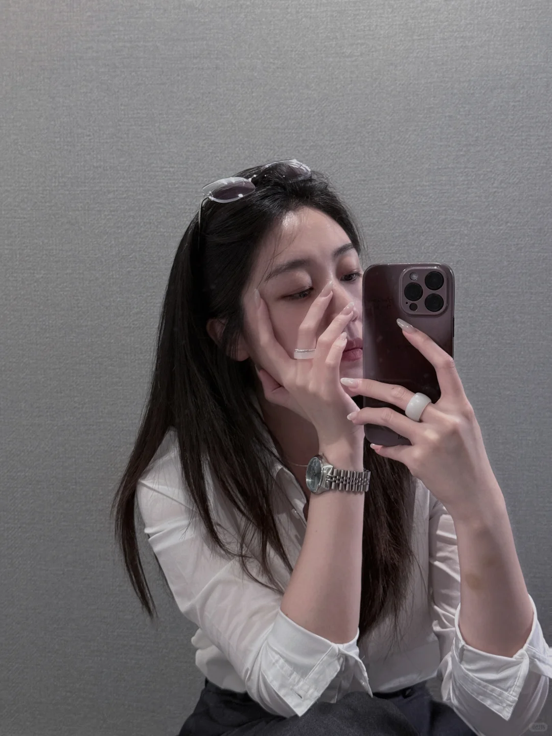 衬衫控｜好适合穿衬衫一女的