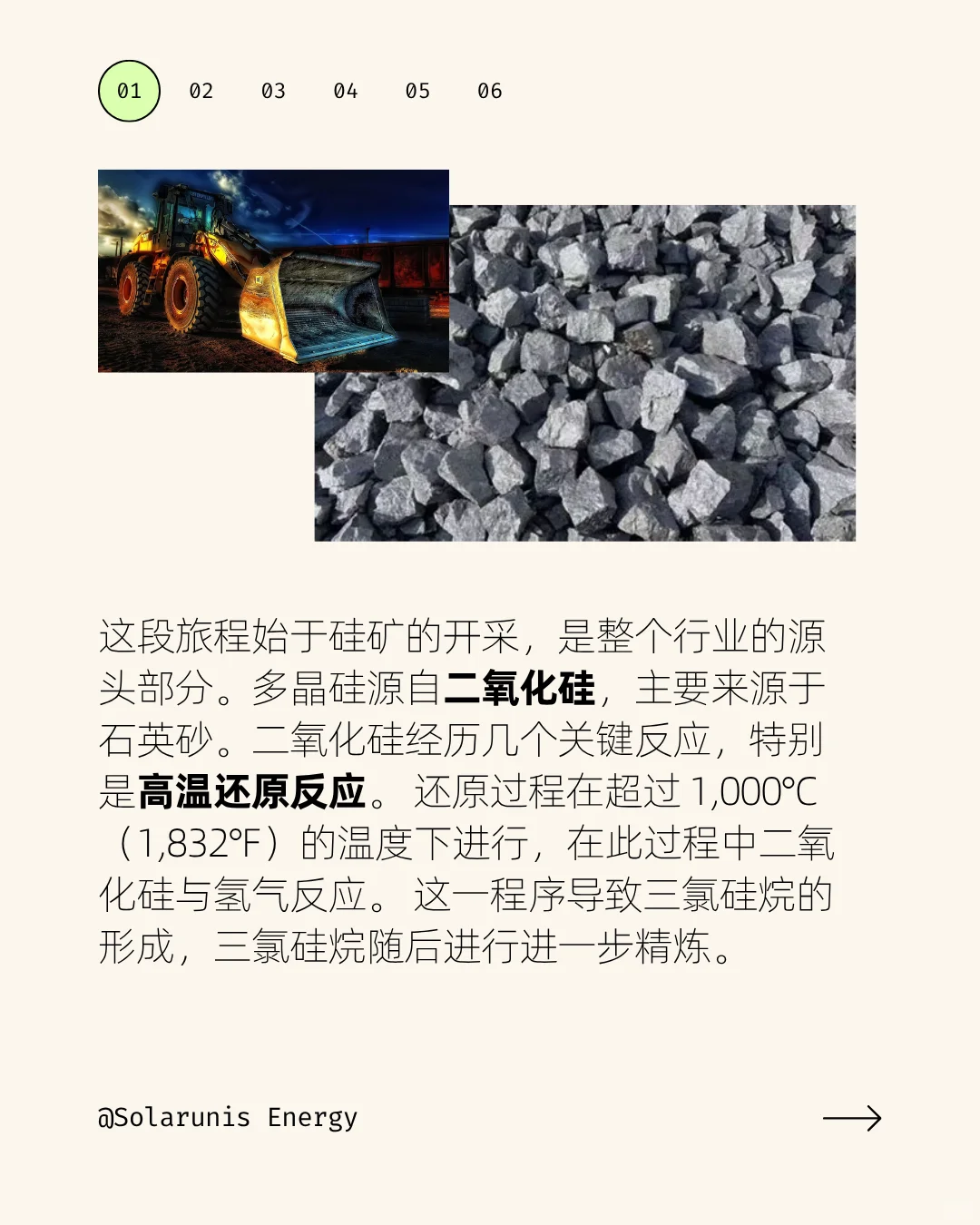 硅的一生:从一块石头到一度绿电