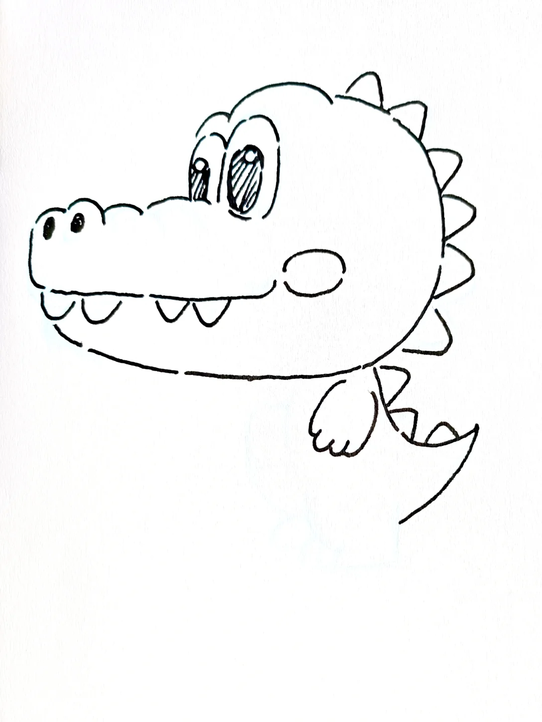 剪纸恐龙?先生来了～