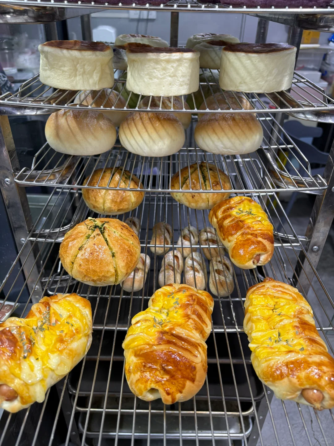 在烘焙店当学徒一天的工作量‼️