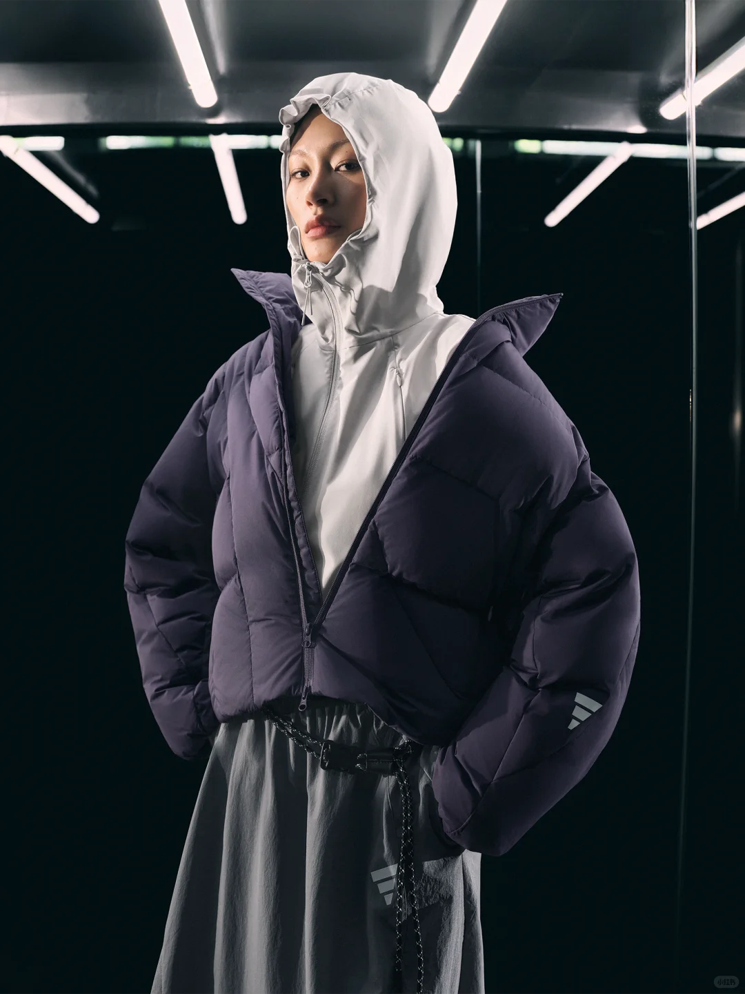 先锋羽绒｜轻亚少女冬日防护解法