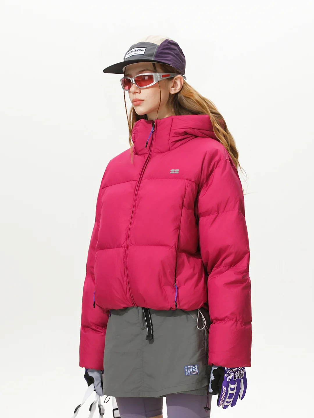 多巴胺撞色|轻量化保暖短棉服