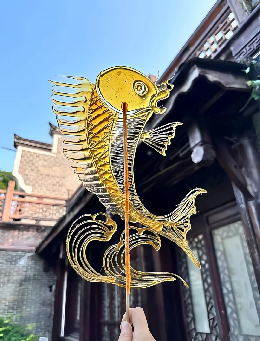 非遗项之糖塑（成都糖画）