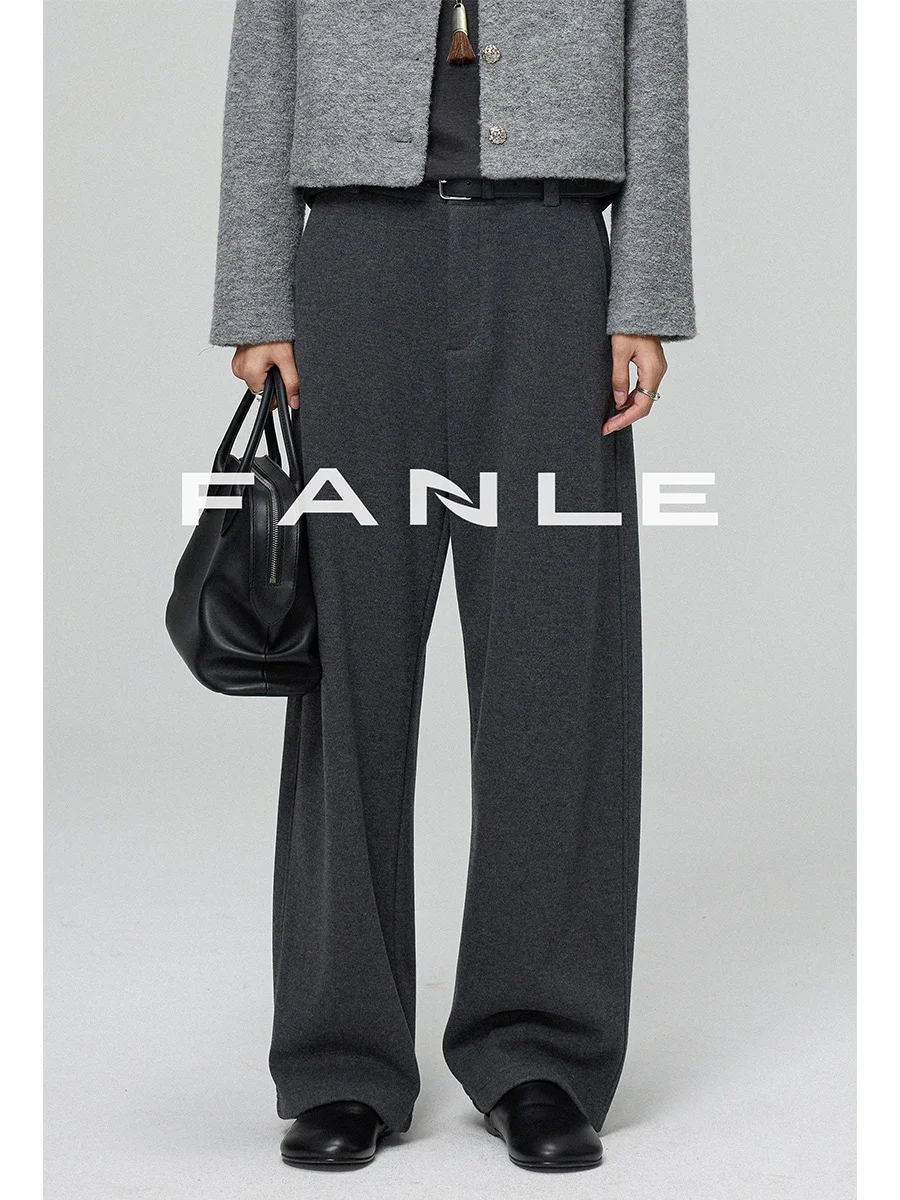 FANLE Studios|10/31新品剧透 弧形羊毛裤