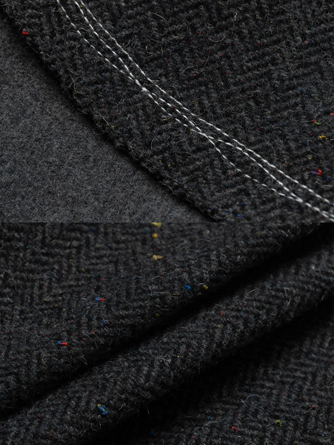 APRIORITY*25AW褶皱拼接西装