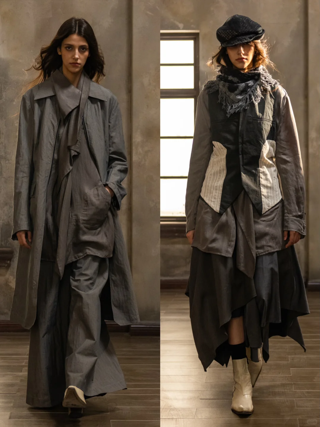 “山本耀司式”无性别穿搭：凌鸦