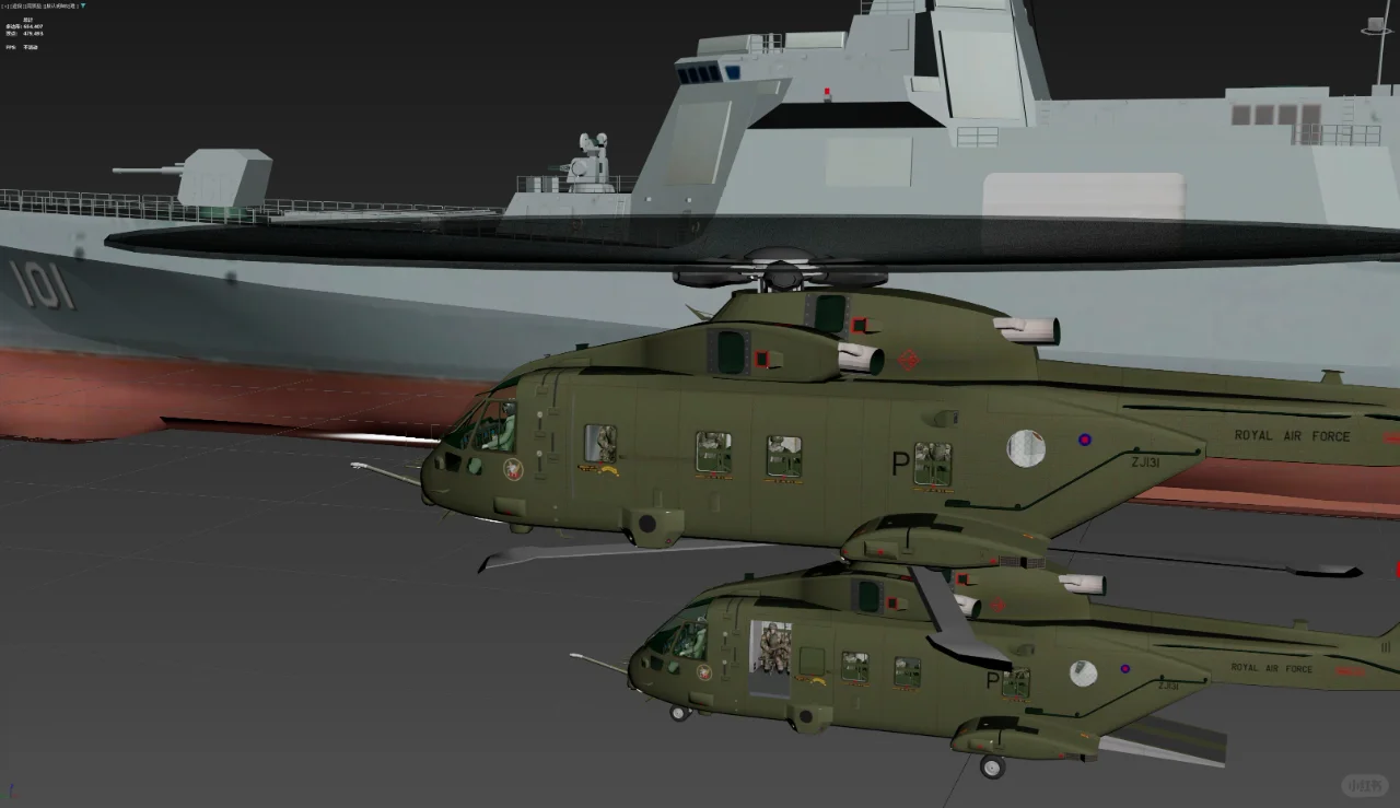 英国 梅林CH3 (AW101)运输型直升机