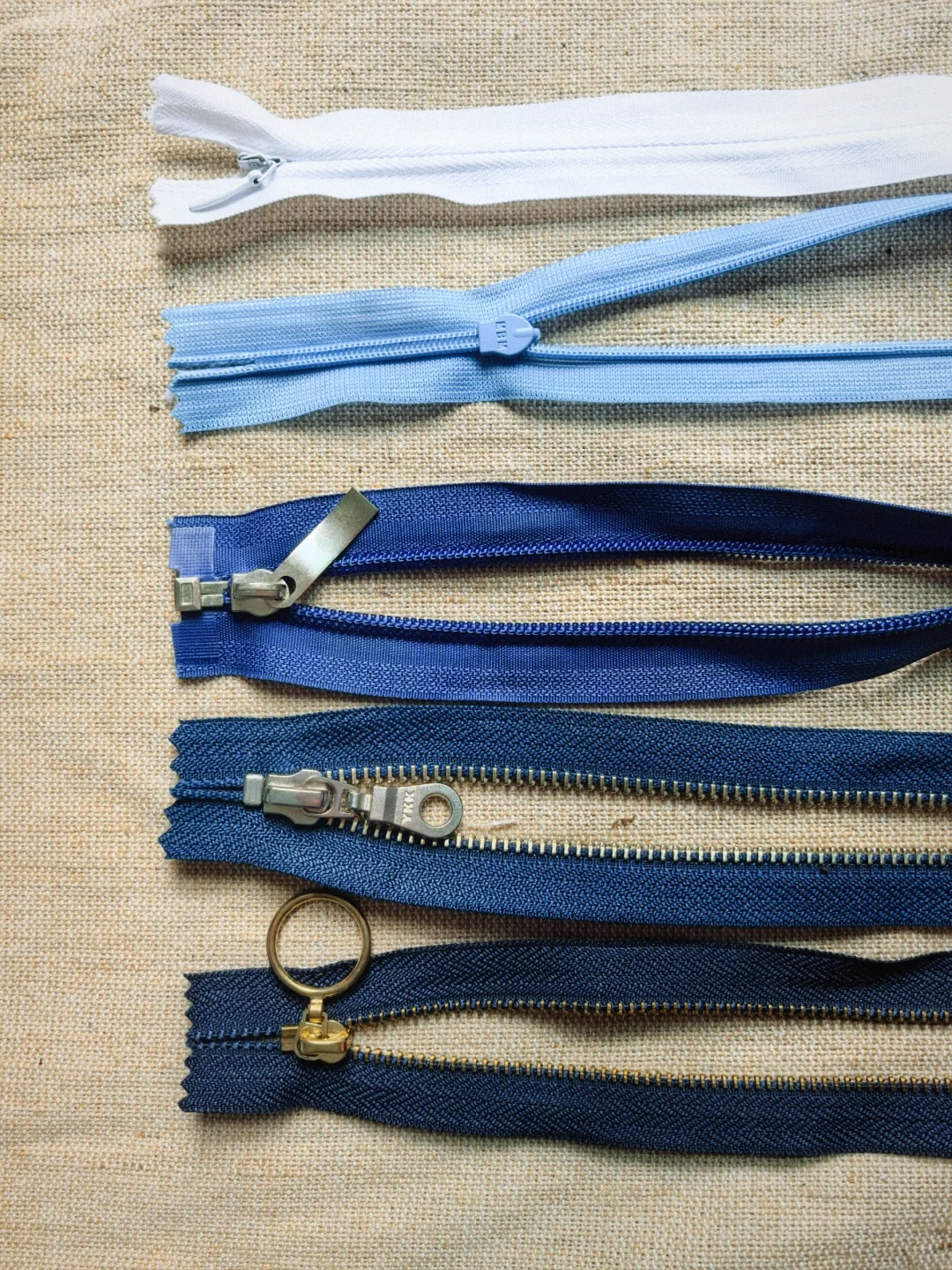 拉链的种类及用途