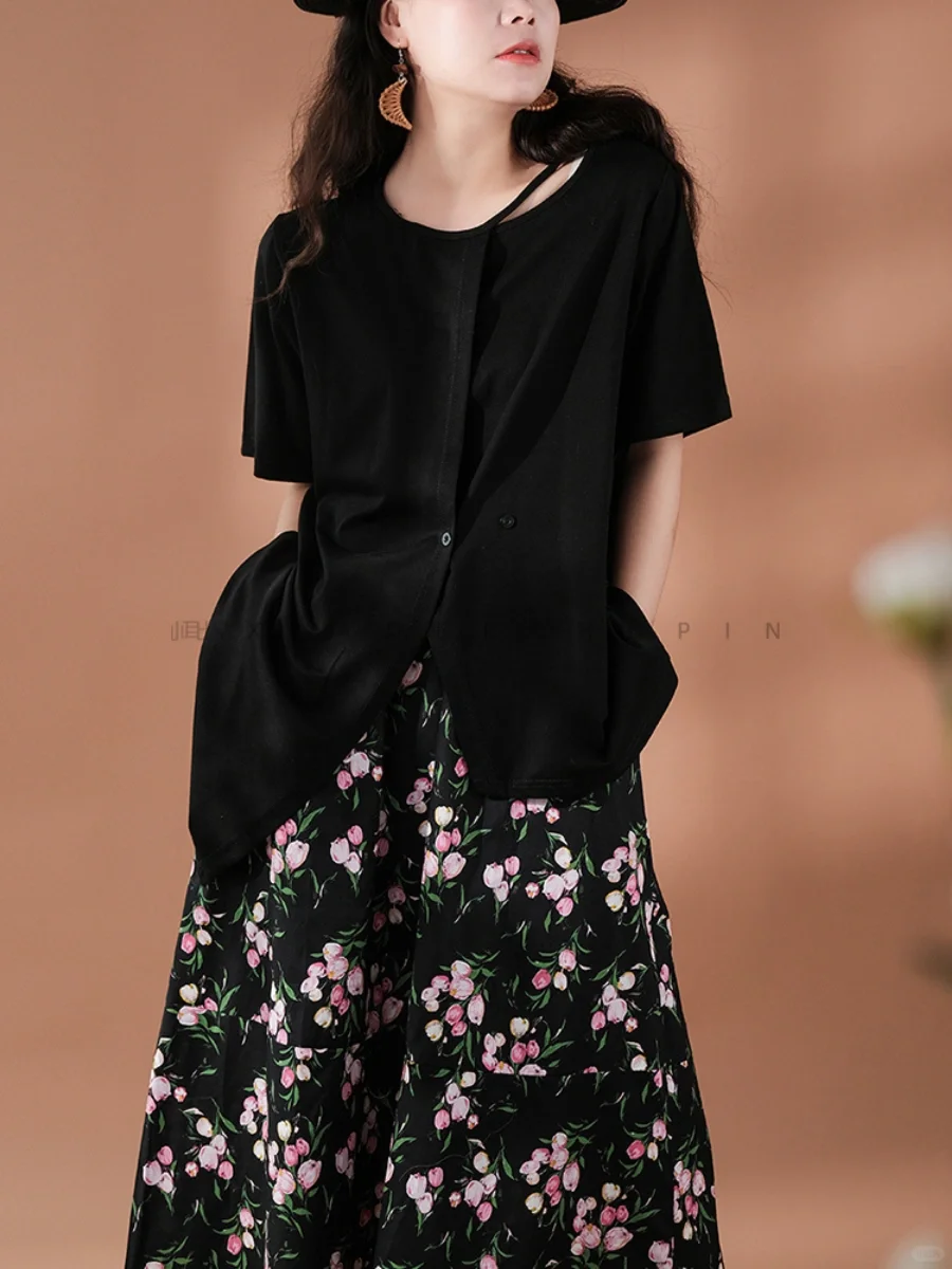 OOTD/超有设计感的不规则上衣?