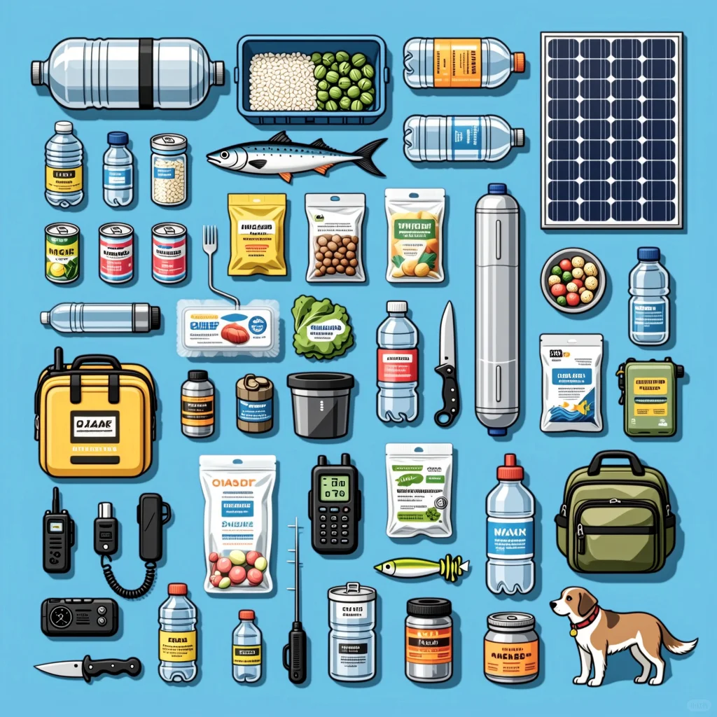 暴雨末世游艇生存-物资