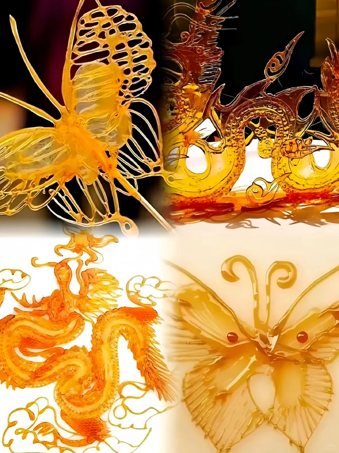 非遗项之糖塑（成都糖画）