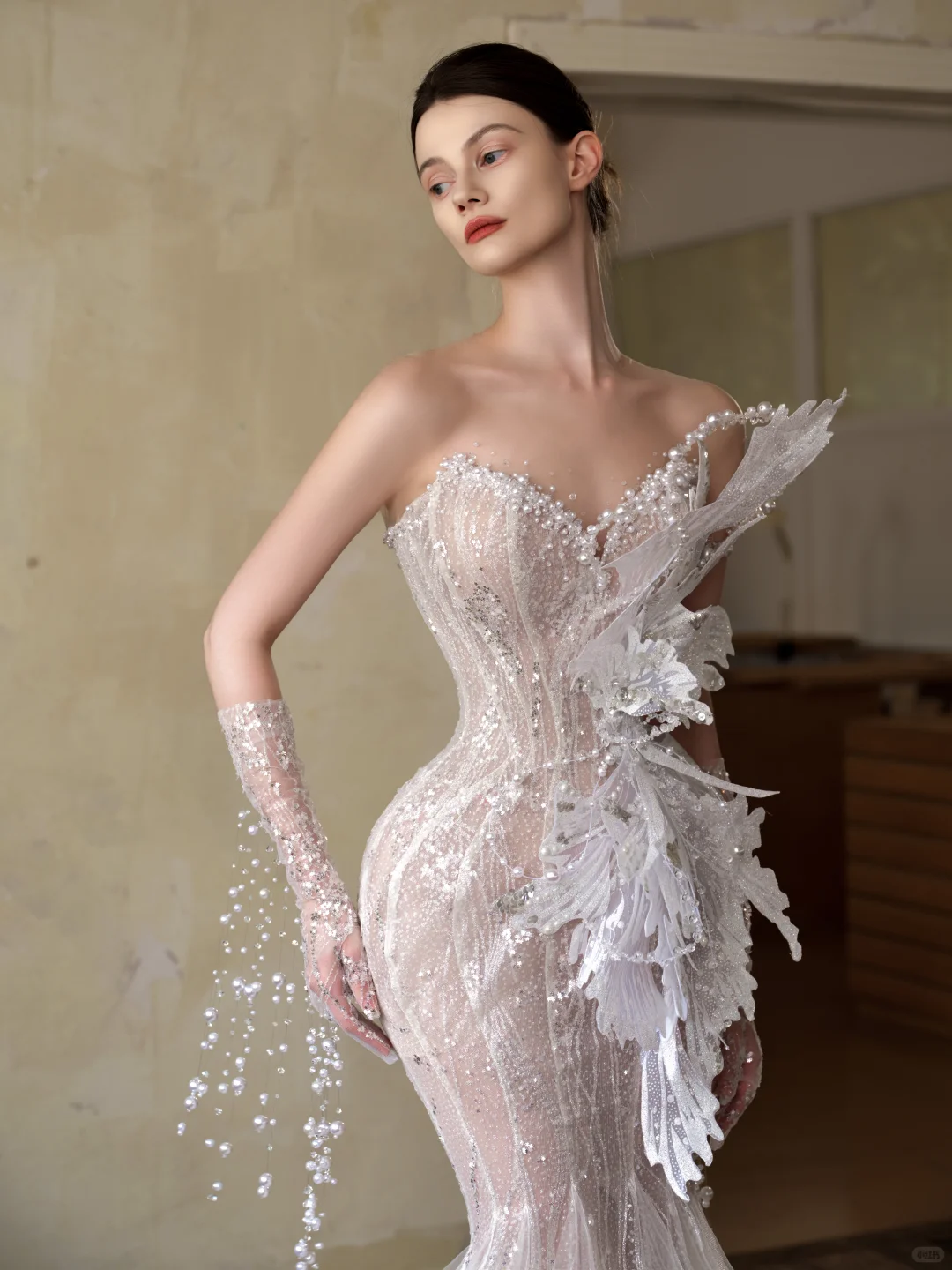 鱼尾合集|臀腰比+不对称美学,艺术生严选