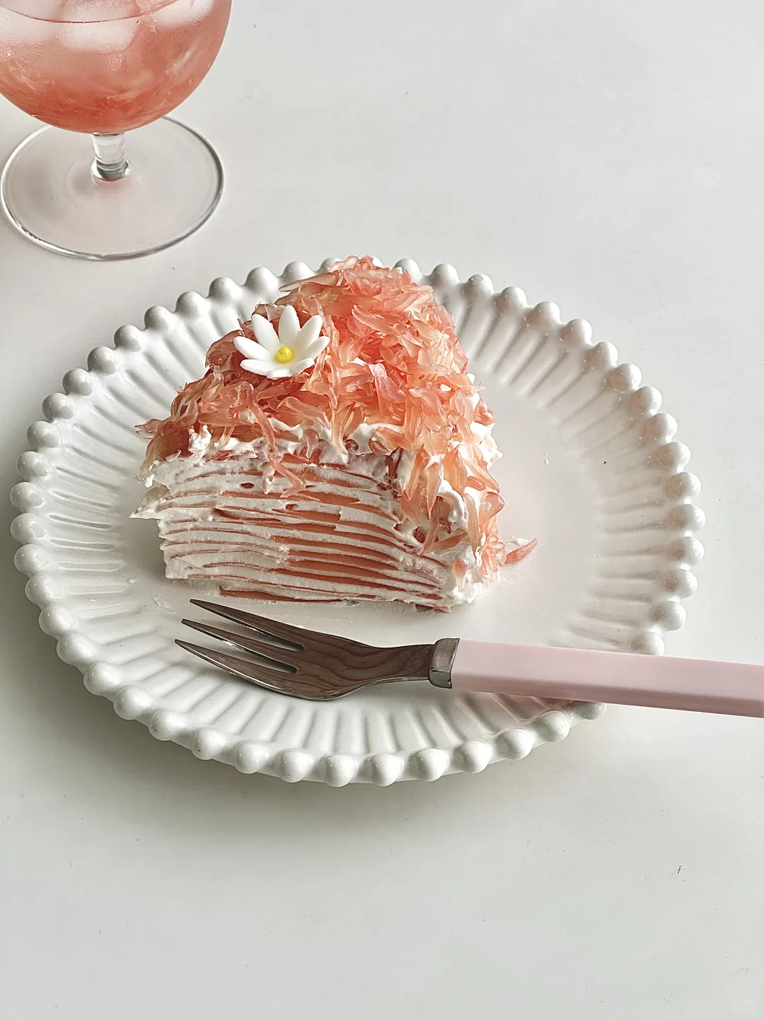 柚子千层蛋糕?清甜不腻|精致下午茶