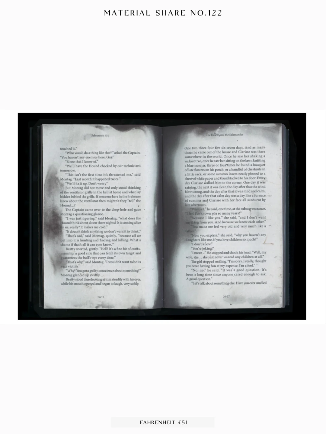 NO.122 《Fahrenheit 451》-热敏书籍实验