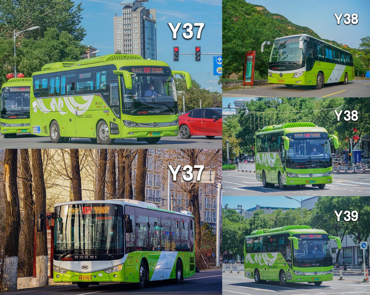 北京延庆区域公交线路全集