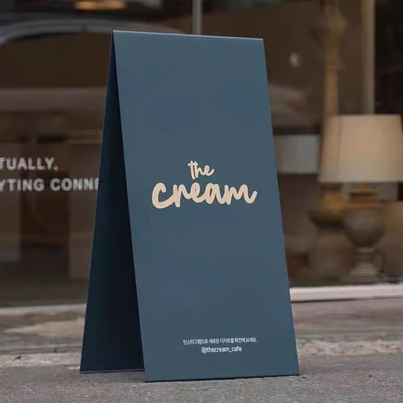 ?超灵活A字型落地招牌,移动自由