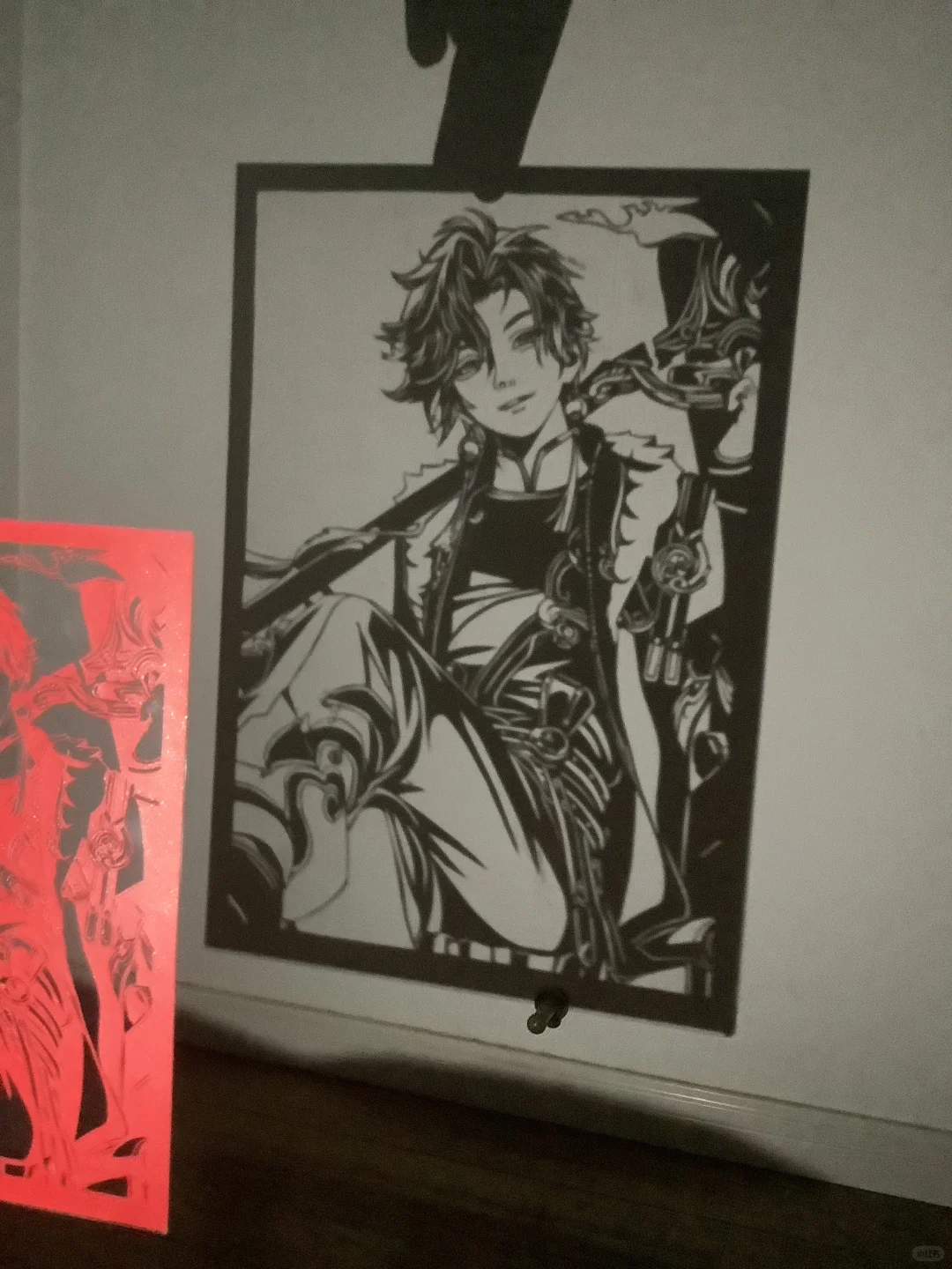 孙权剪纸（含底稿）