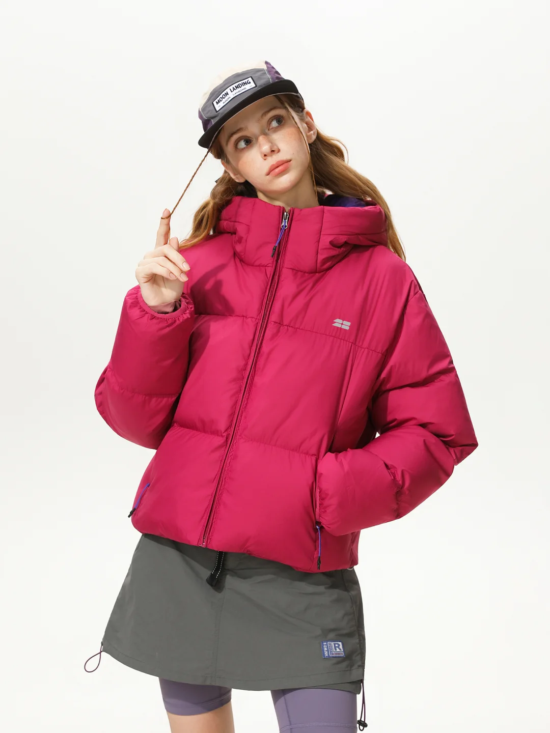 多巴胺撞色|轻量化保暖短棉服