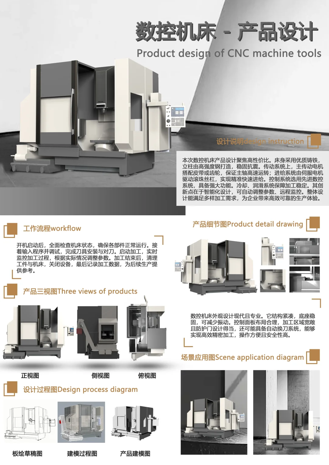 数控机床产品设计