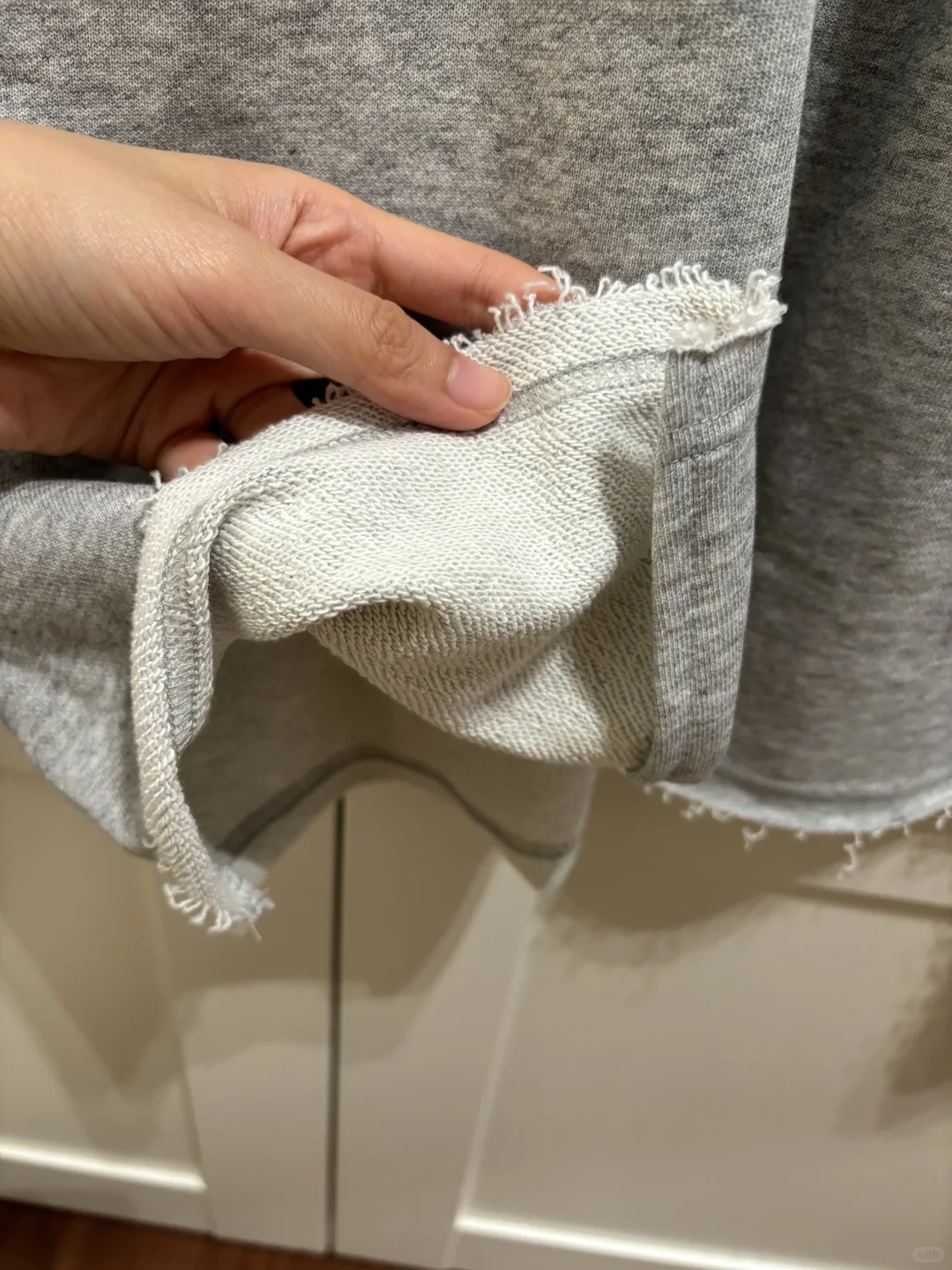 全新早秋韩系松紧腰高腰不对称设计休闲卫裙