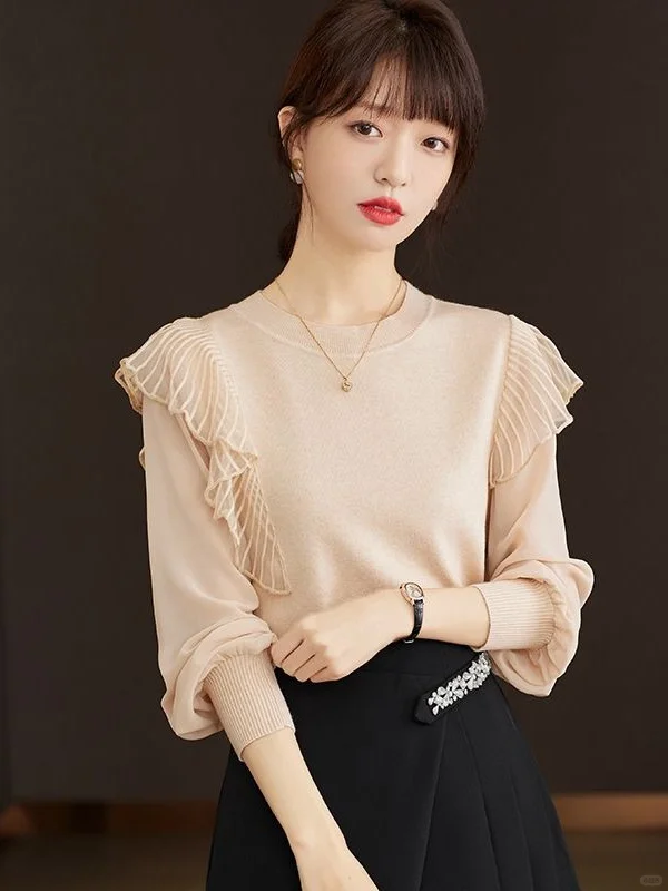 春季新款设计感不对称法式上衣来啦!?