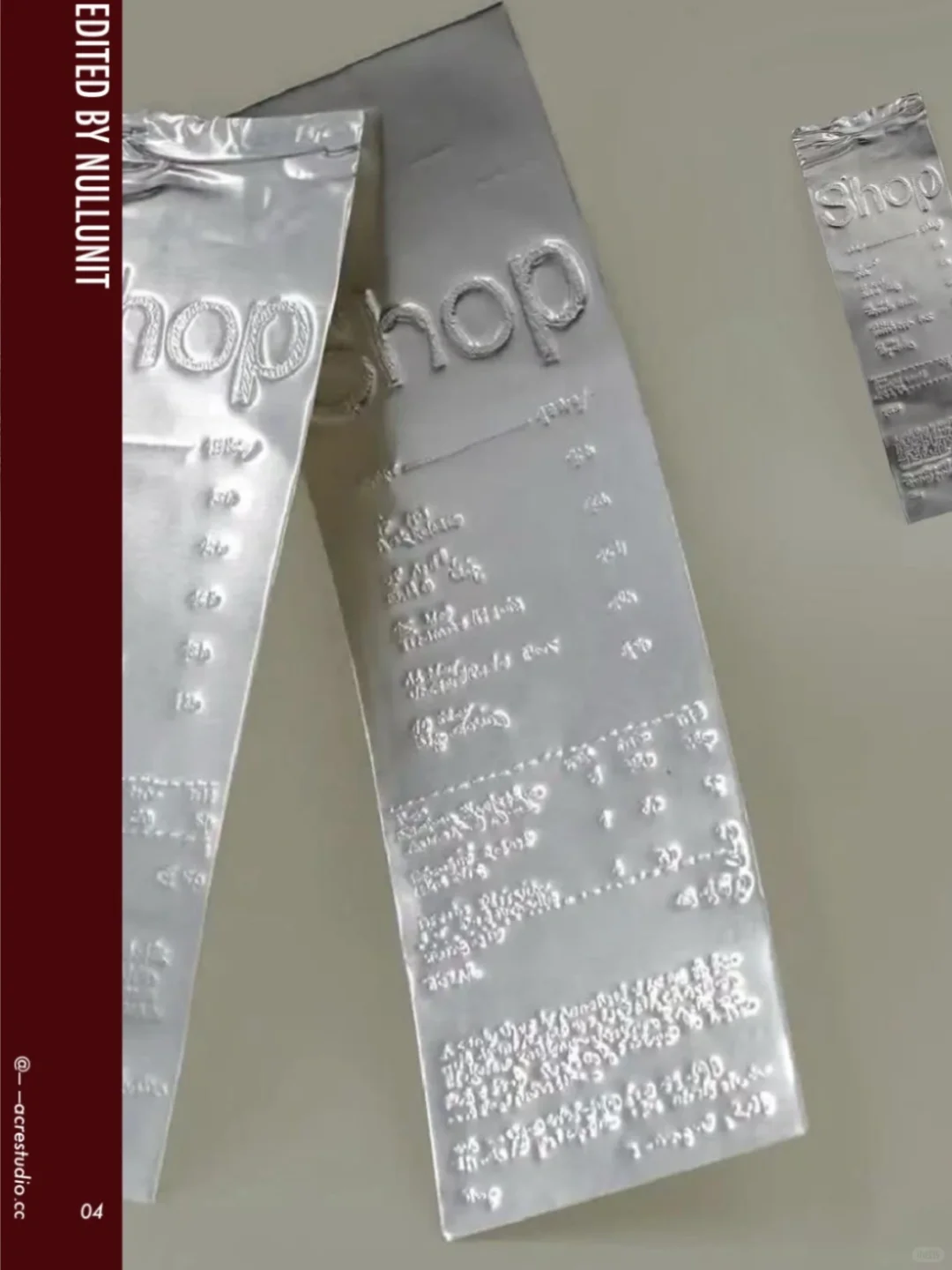 那些没有被扔掉的小票