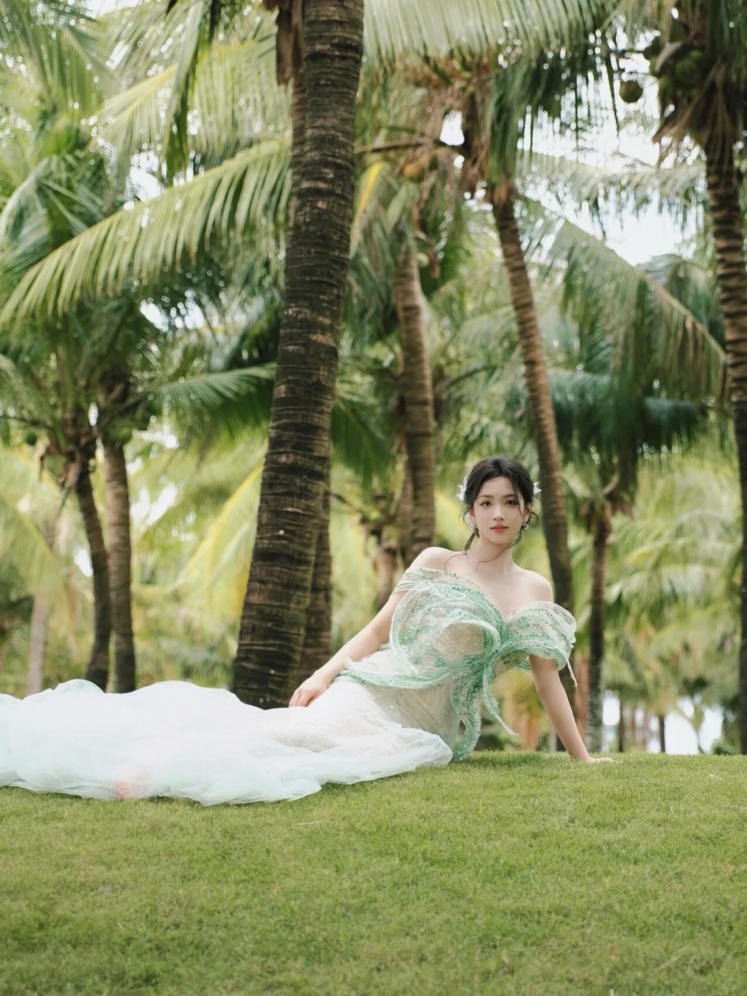 代露娃ELLE风尚大典｜绿野仙踪鱼尾裙