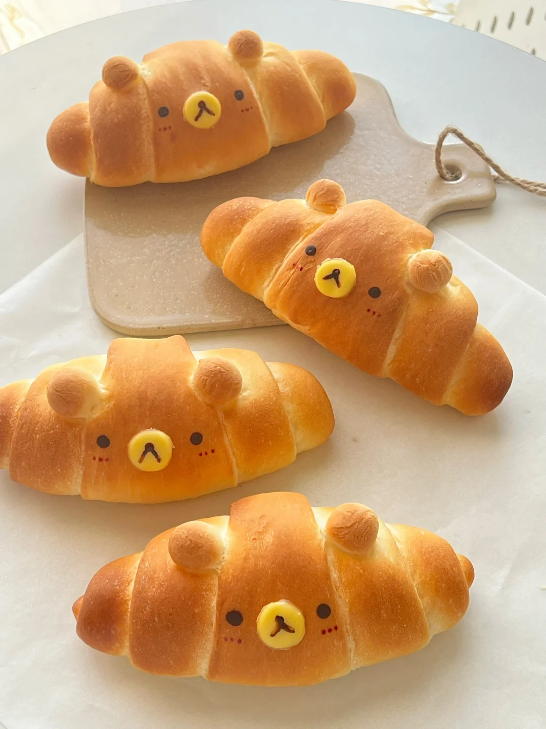ʕ•ᴥ•ʔ小熊盐面包卷?✨低油糖配方